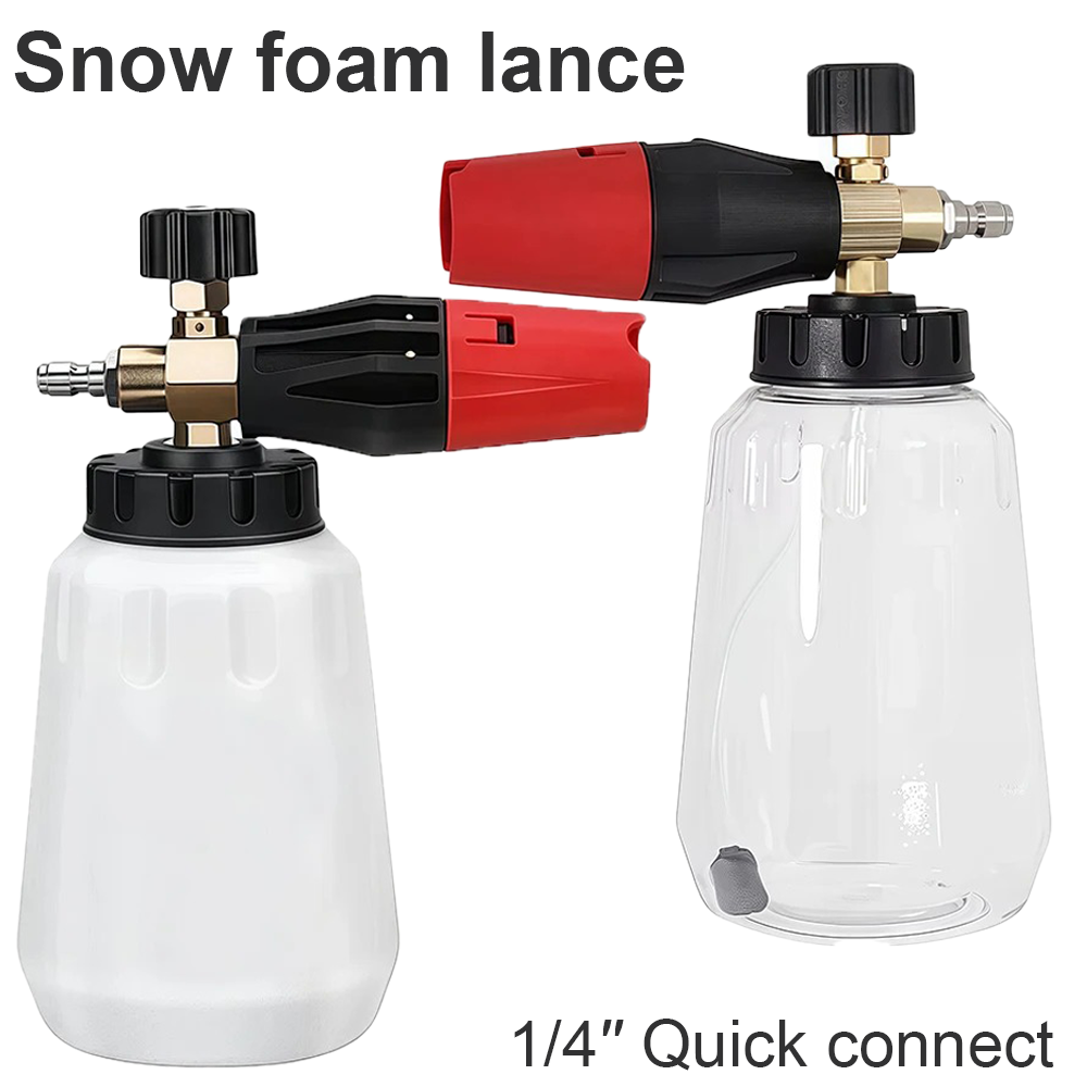 Foam Cannon Car Wash - Adjustable Snow Foam Lance 1L Big