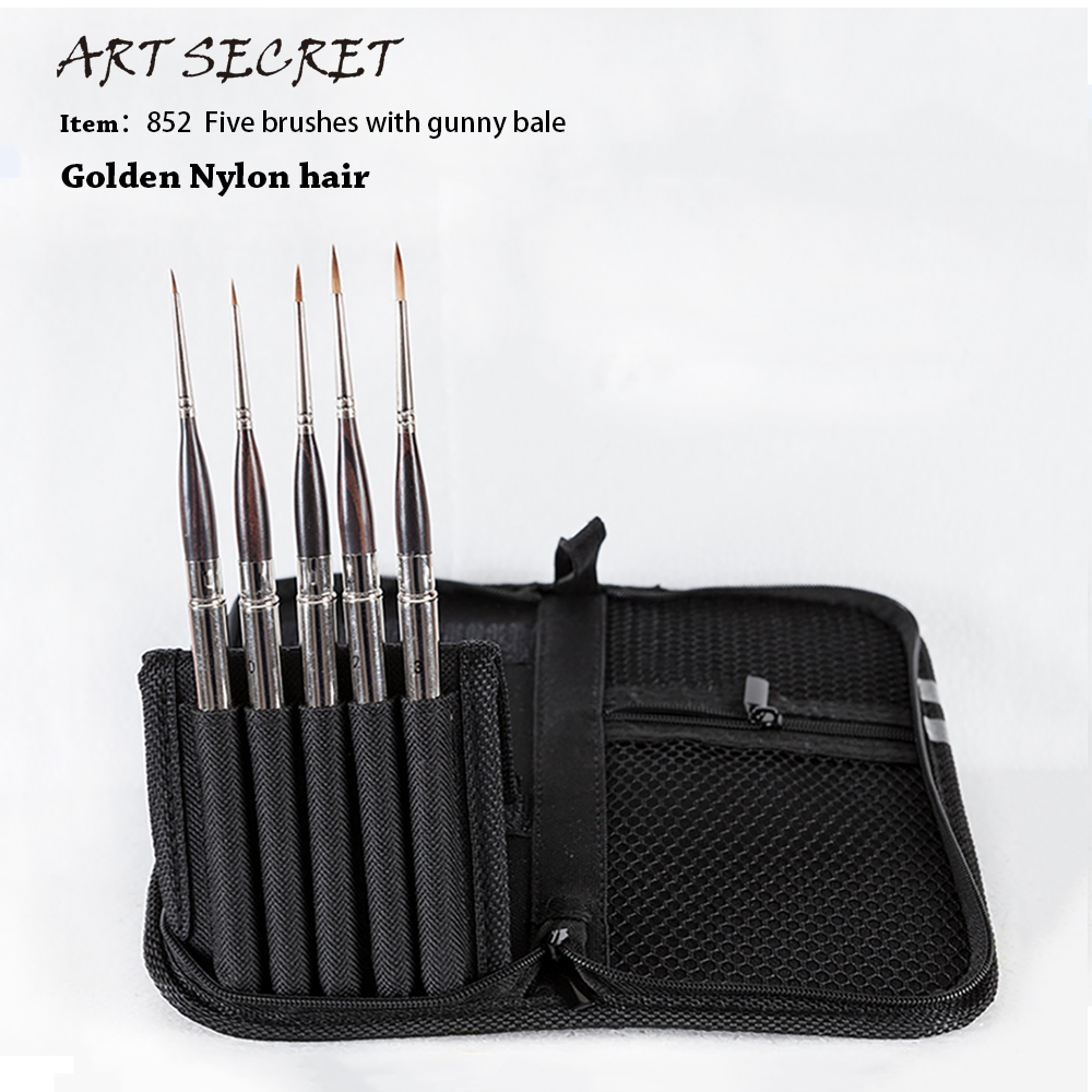 Detailing Brush Set - ArtSecret 5PC/Set Detail Paint Brushes with