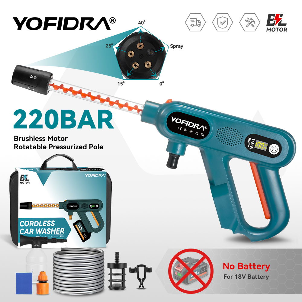 YOFIDRA 3500W Brushless High P - Car Shampoo Ph ulasan dan harga