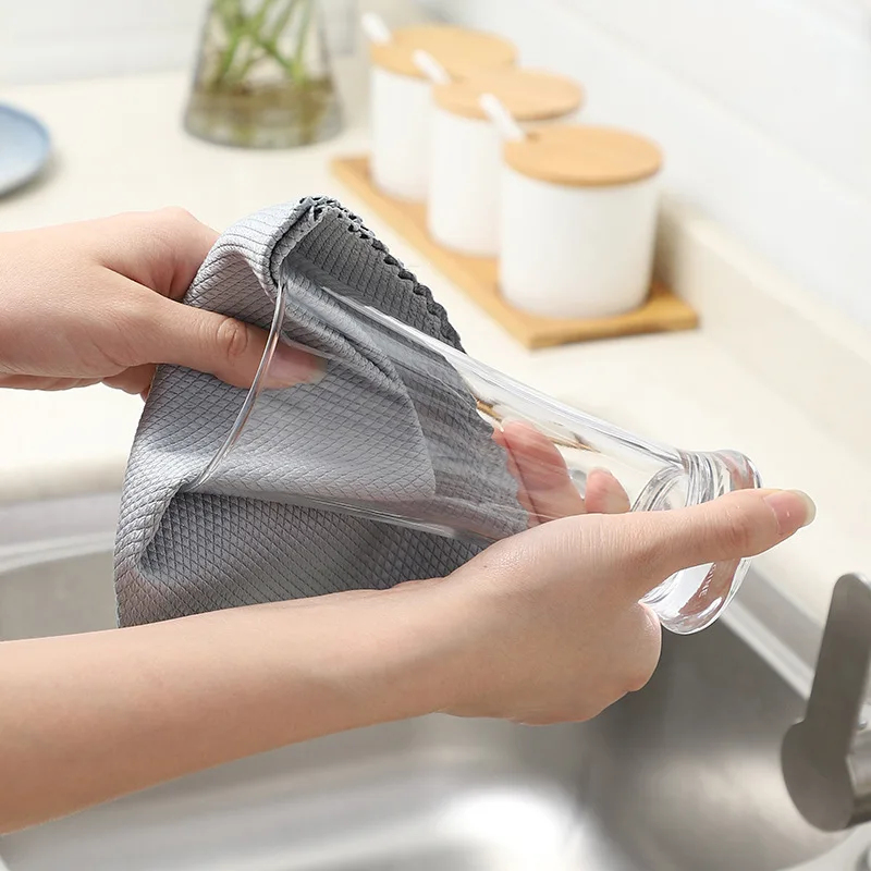 10pcs Microfiber Fish Scale Di - Microfiber Towel Detailing ulasan dan harga