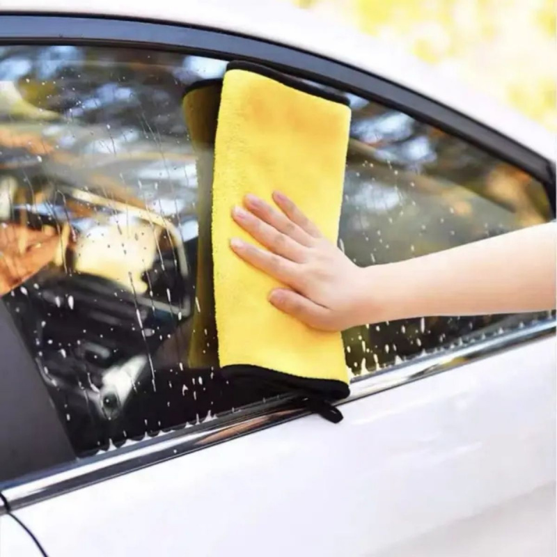 Double Sides Car Microfiber Cl - Microfiber Towel Detailing ulasan dan harga