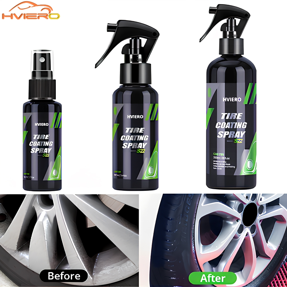 Car auto Tyre Gloss Tire Coati - Tire Shine Spray Sealant ulasan dan harga