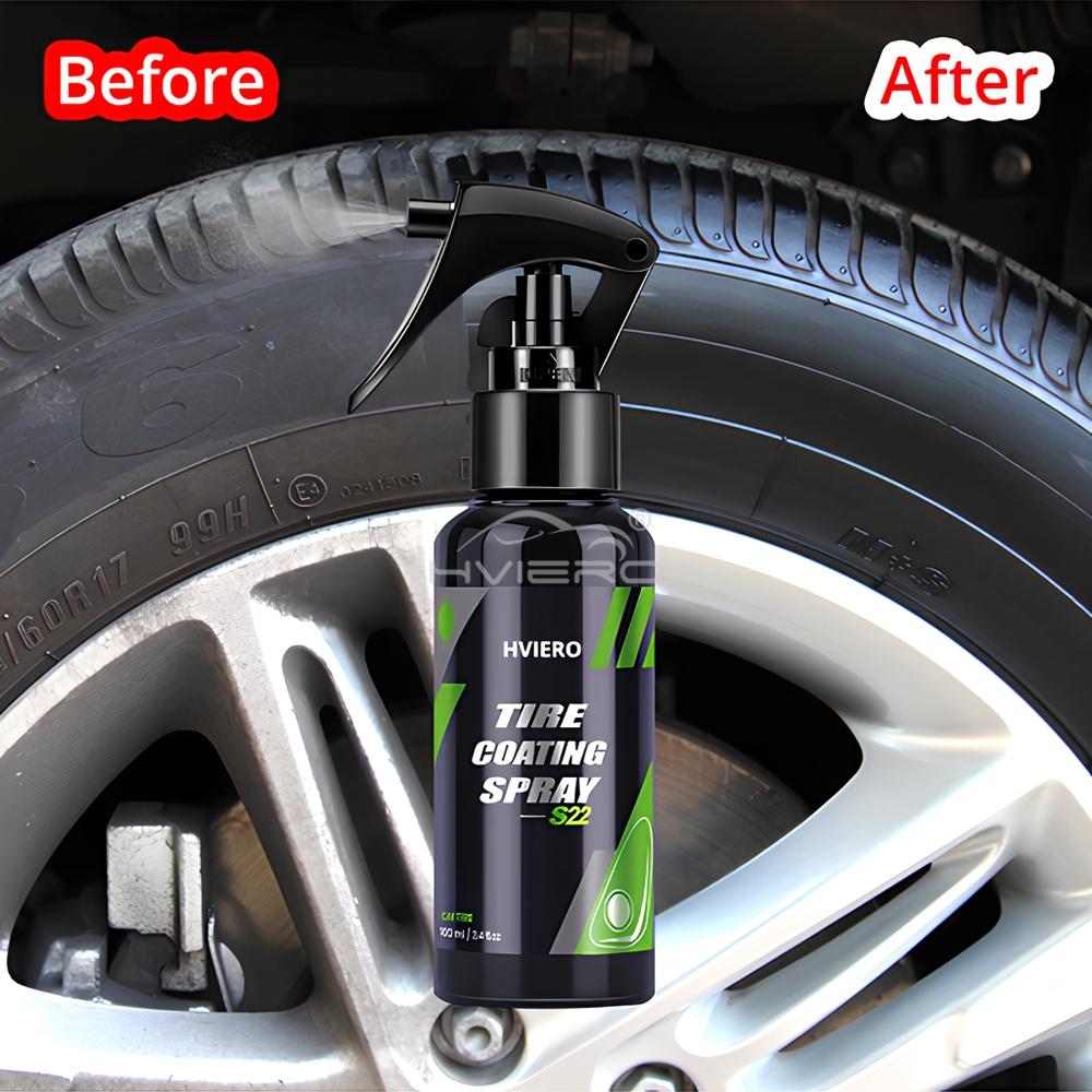 Car auto Tyre Gloss Tire Coati - Tire Shine Spray Sealant ulasan dan harga