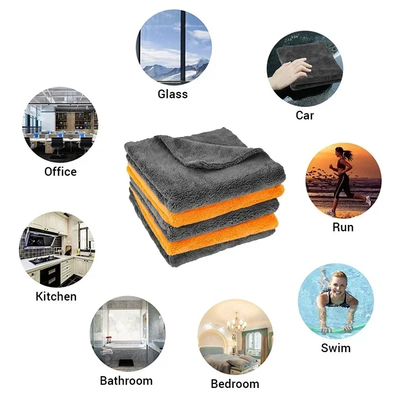 Edgeless Microfiber Car Towels - Microfiber Towel Detailing ulasan dan harga