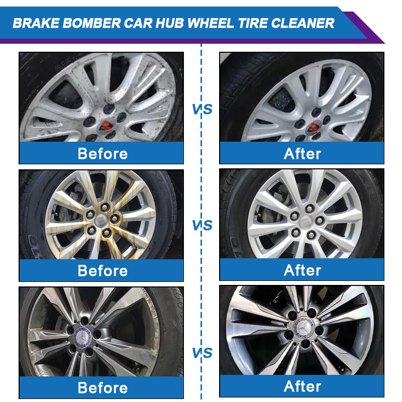 120ML Brake Bomber Car Hub Whe - Wheel Cleaner Alloy ulasan dan harga