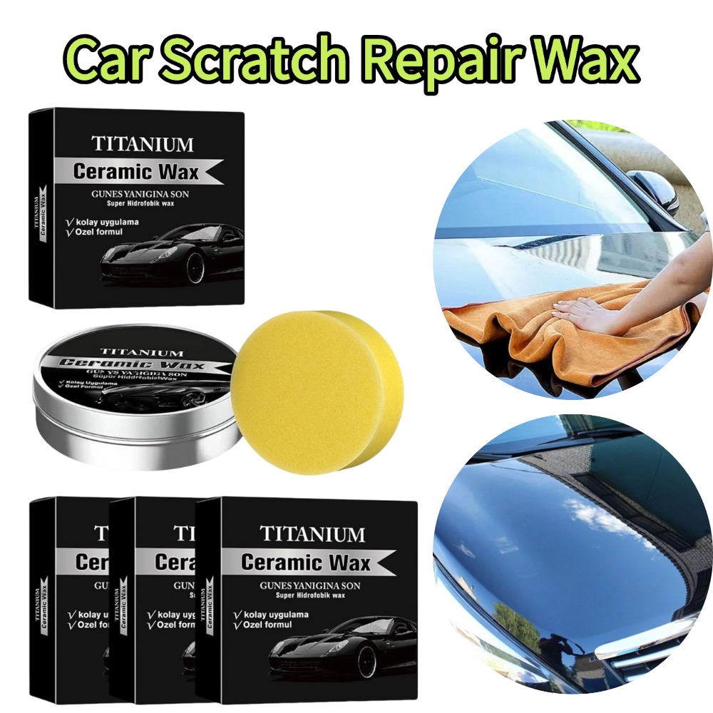 100g Titanium Ceramic Wax Crea - Car Wax Ceramic Coating ulasan dan harga