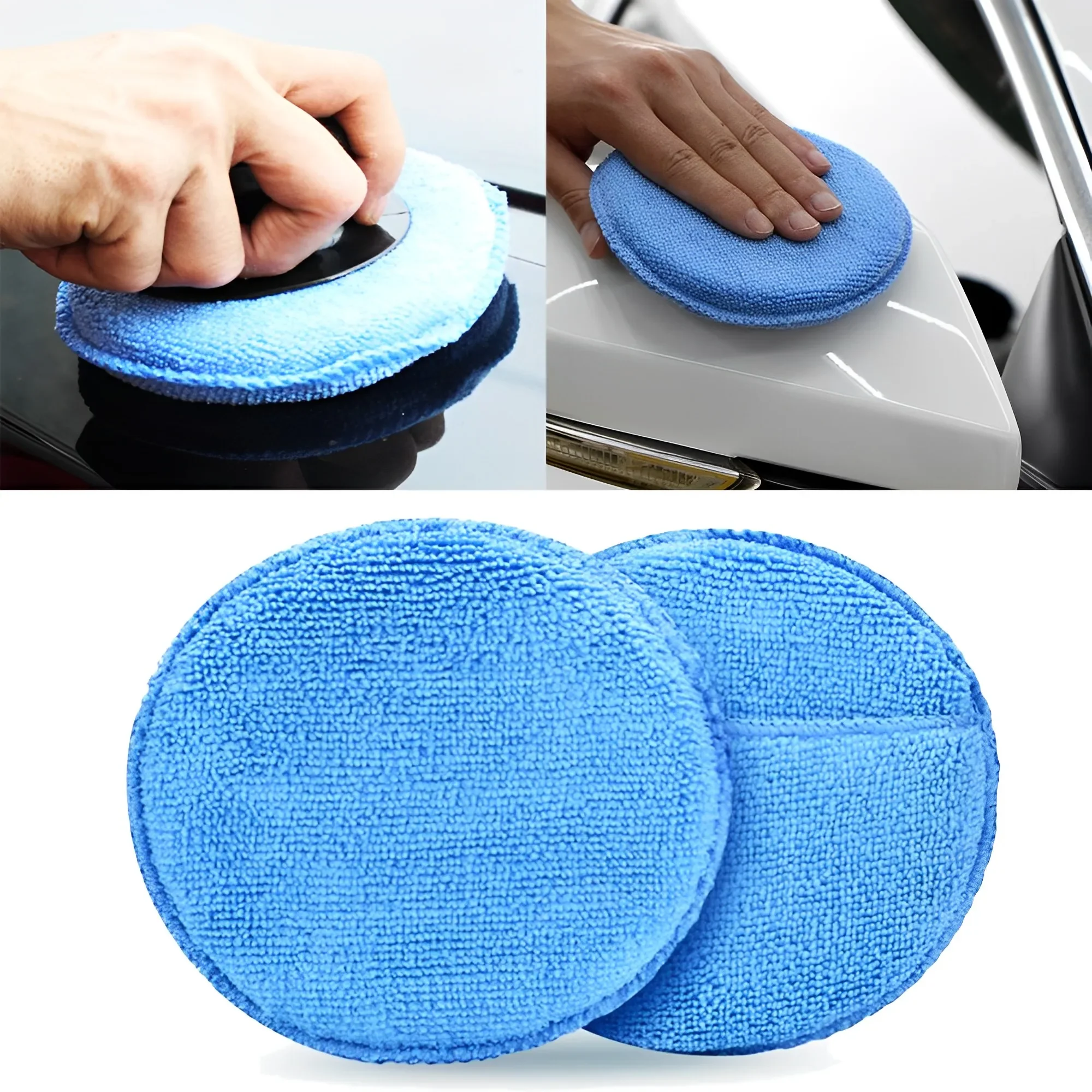 10Pcs Car Detailing Applicator - Wax Applicator Pad ulasan dan harga