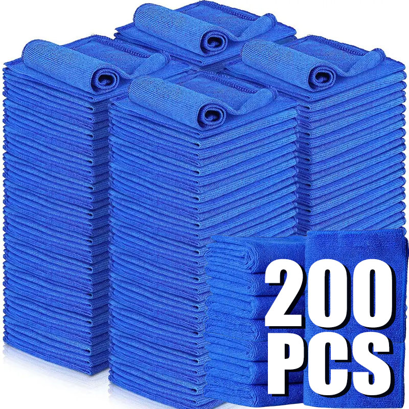 10/200PCS Microfiber Car Clean - Microfiber Towel Detailing ulasan dan harga