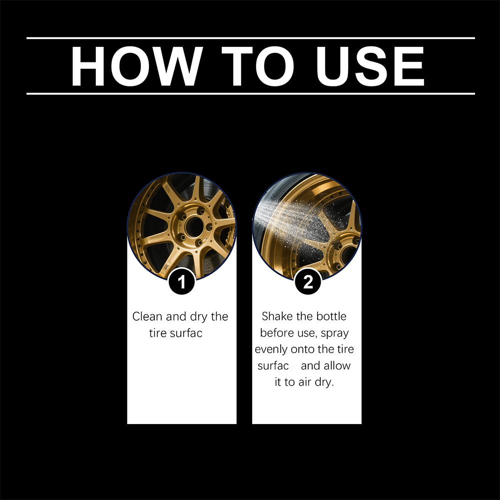 Tyre Gloss Tire Coating Spray  - Tire Shine Spray Sealant ulasan dan harga