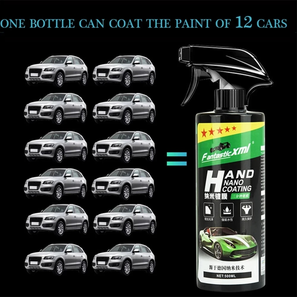 500Ml Nano Ceramic Car Coating - Car Wax Ceramic Coating ulasan dan harga