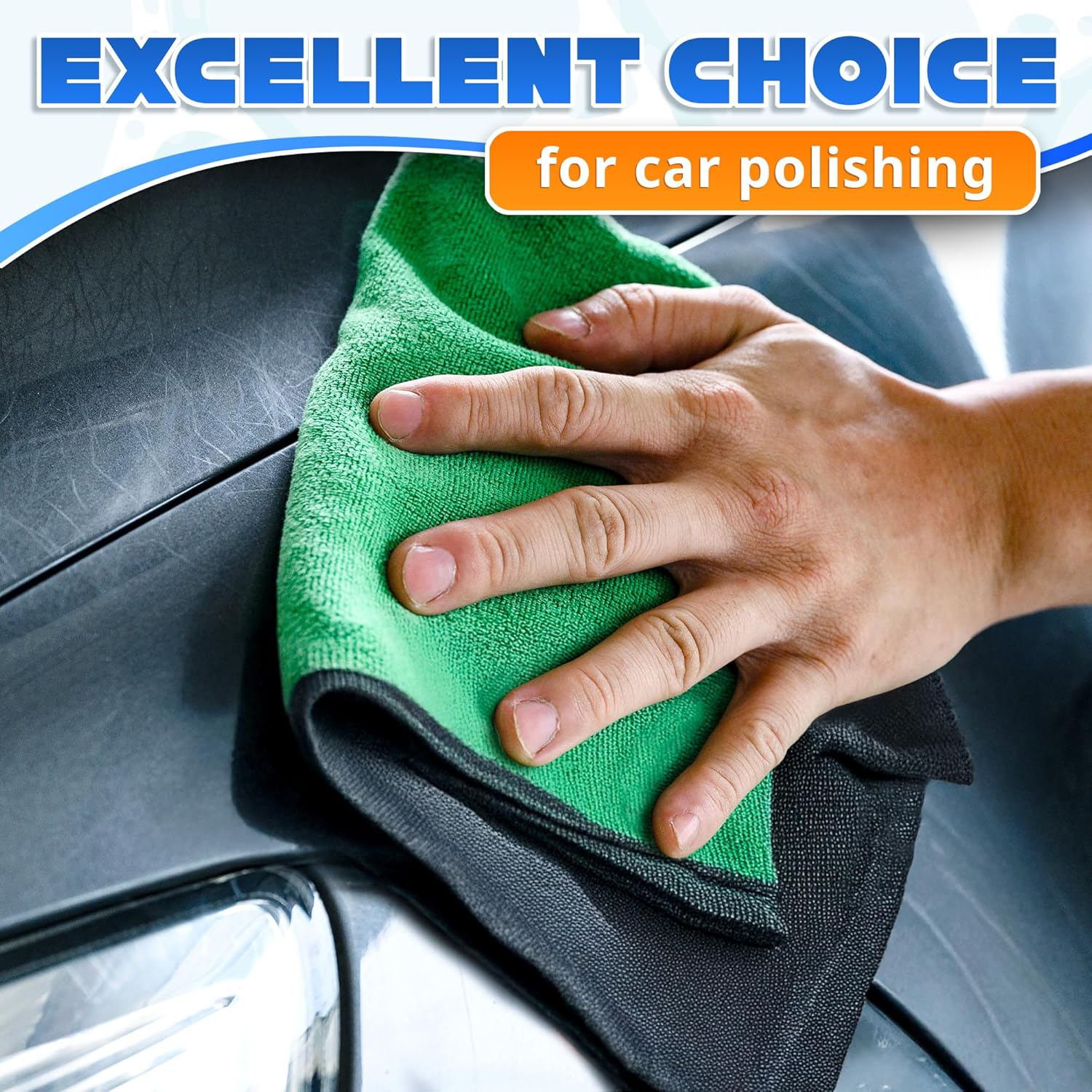 Microfiber Car Cleaning Rags C - Microfiber Towel Detailing ulasan dan harga
