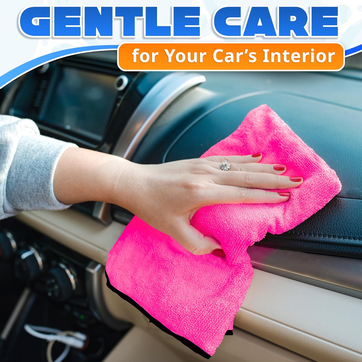 Microfiber Car Cleaning Rags C - Microfiber Towel Detailing ulasan dan harga