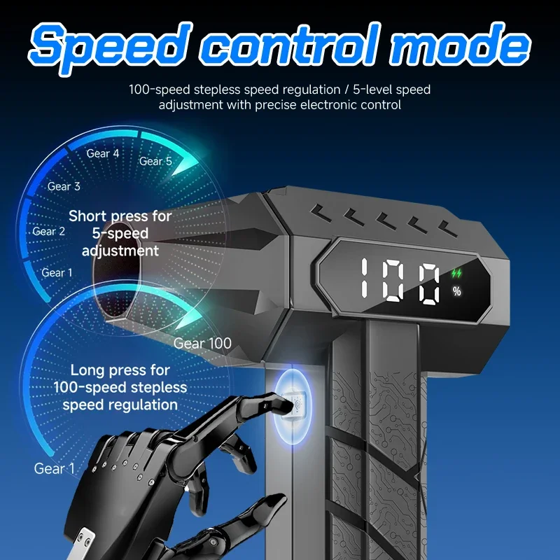 15000mAh Turbo Fan Jet 5 Speed - Dryer Car Blower ulasan dan harga
