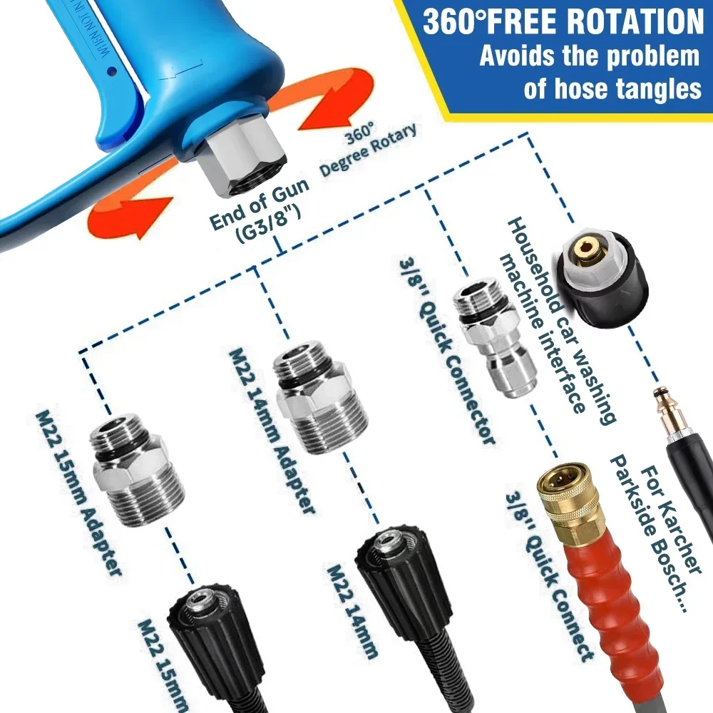 High Pressure Washer Snow Foam - Pressure Washer Foam Gun ulasan dan harga