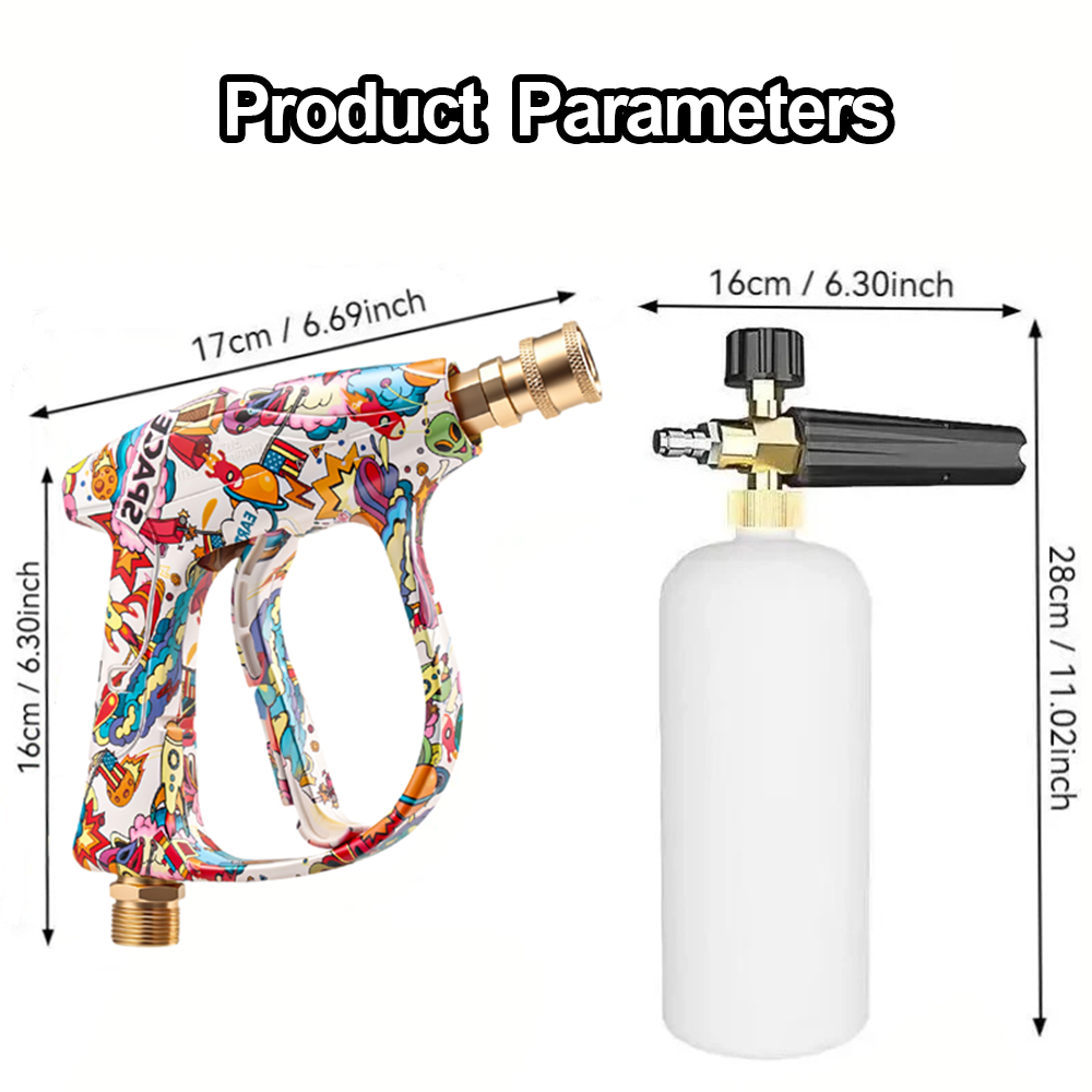 Short Pressure Washer Gun with - Pressure Washer Foam Gun ulasan dan harga