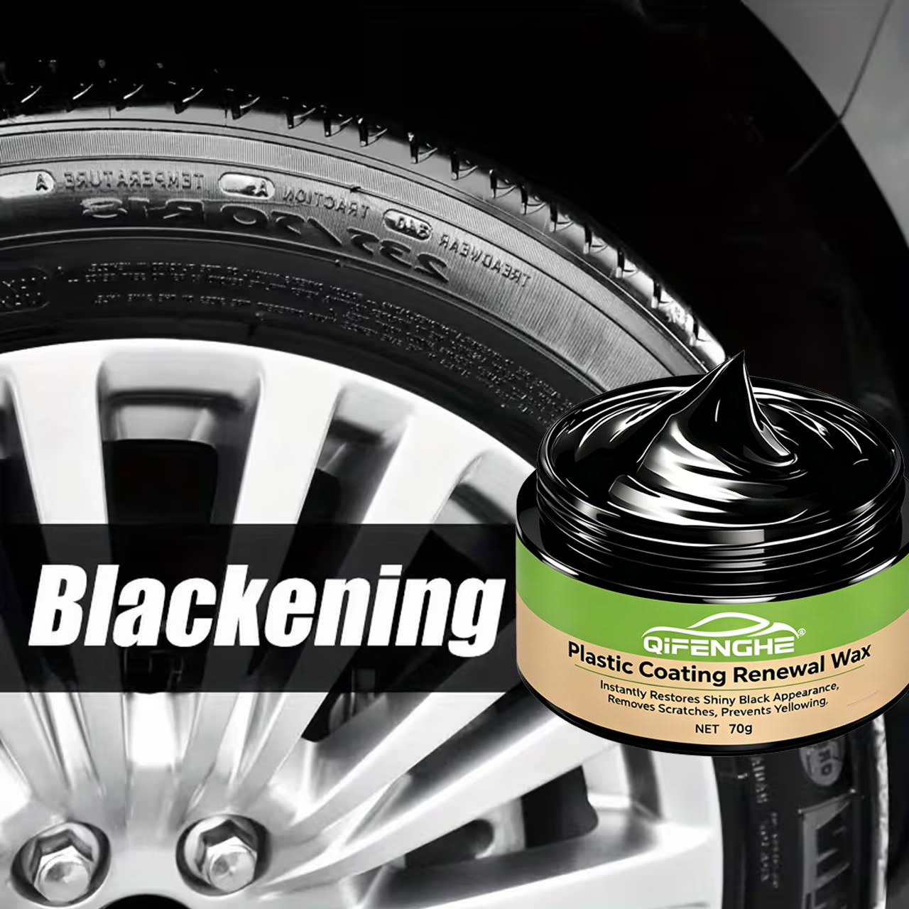 Car Plastic Trim Restore Wax 7 - Trim Restorer Plastic ulasan dan harga