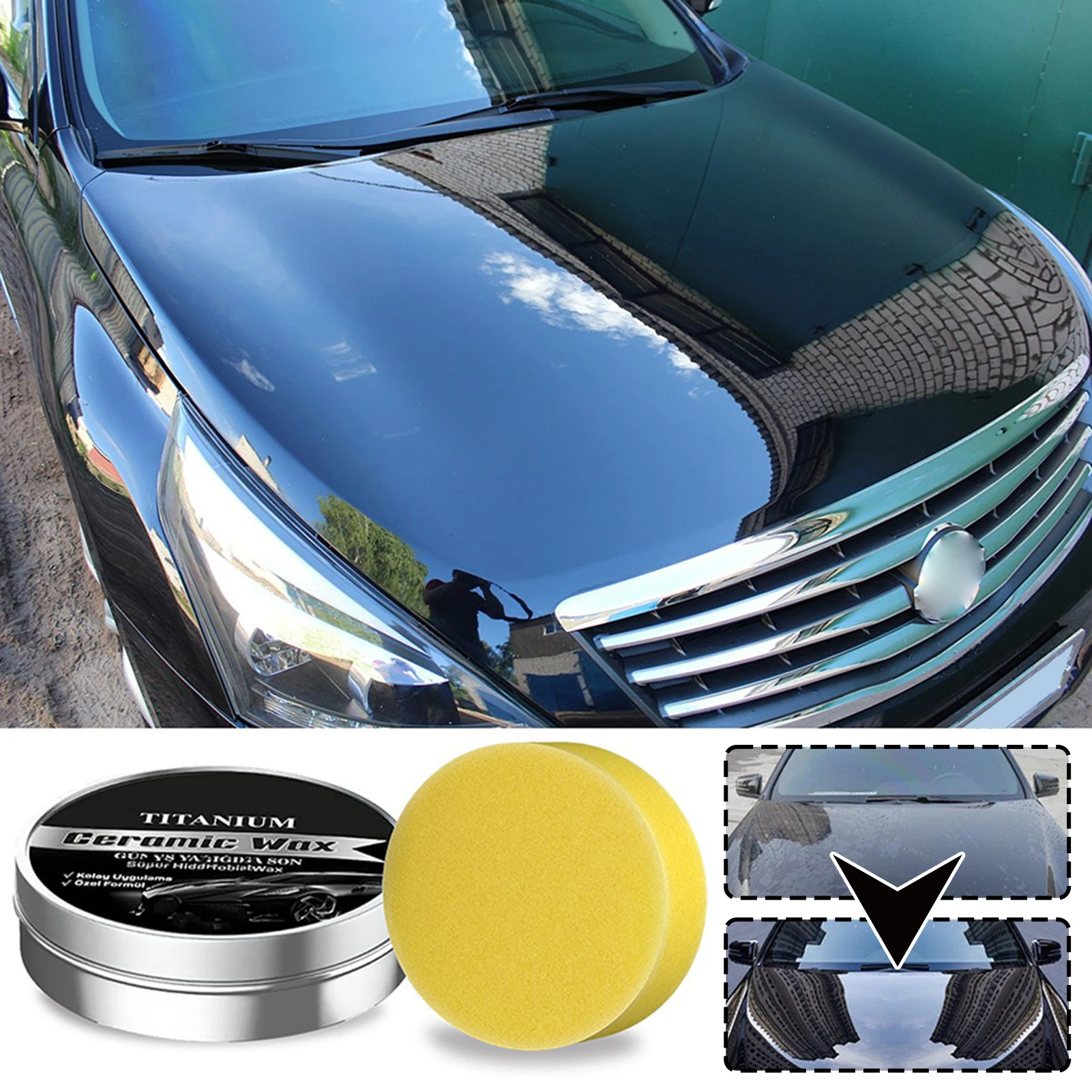 Car Coating Polishing Wax Auto - Car Wax Ceramic Coating ulasan dan harga