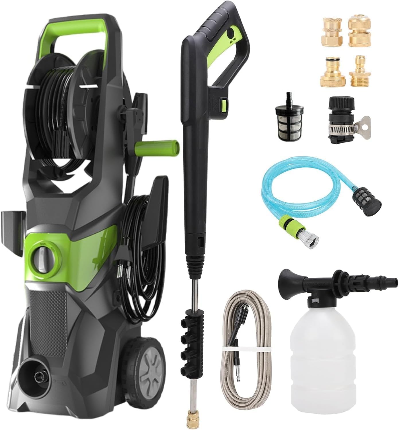 4000PSI Electric Pressure Wash - Pressure Washer Foam Gun ulasan dan harga