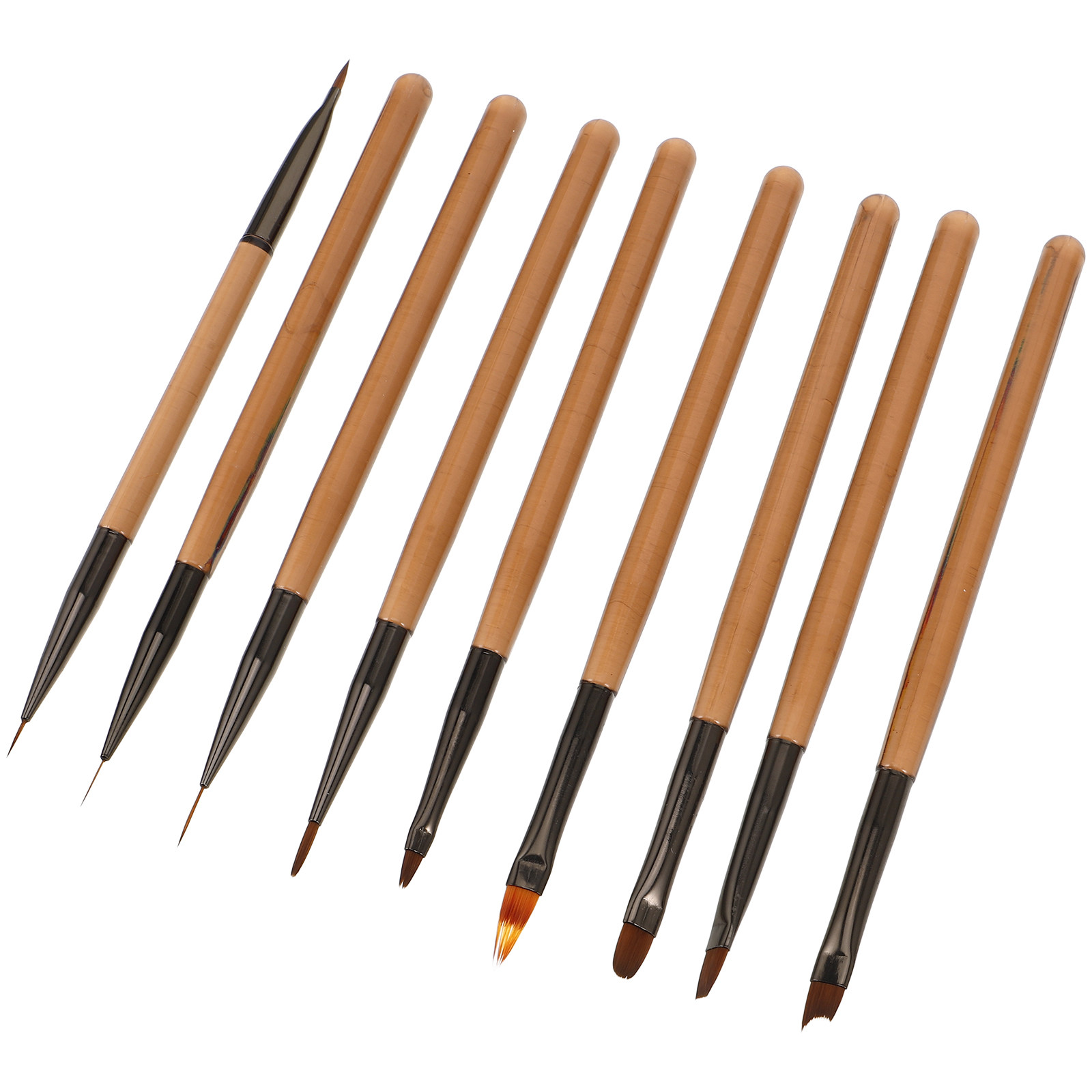 1Set Multifunctional Nail Art  - Detailing Brush Set ulasan dan harga