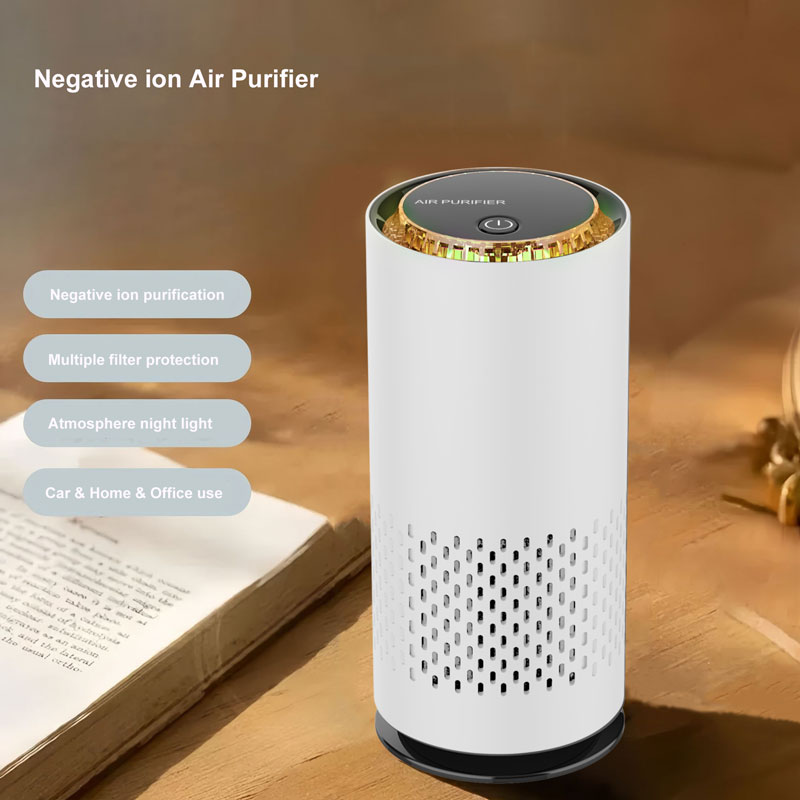 USB Air Purifier HEPA Filter N - Odor Eliminator Car ulasan dan harga