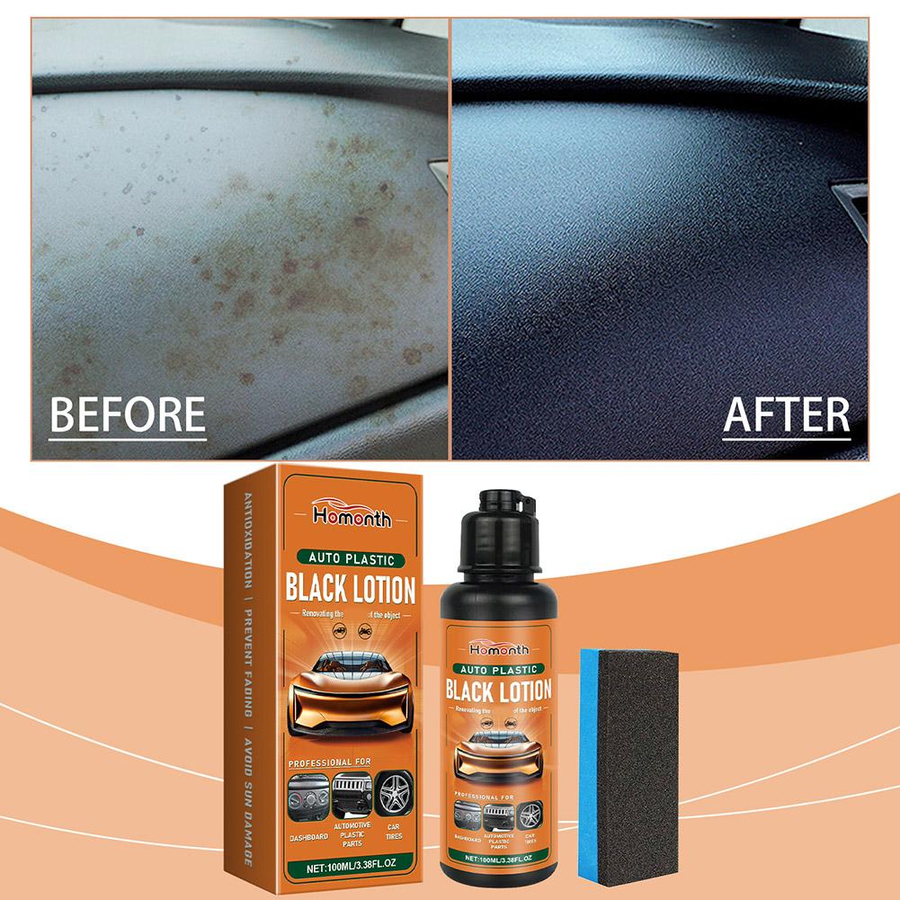 100ml Auto Plastic Black Lotio - Trim Restorer Plastic ulasan dan harga
