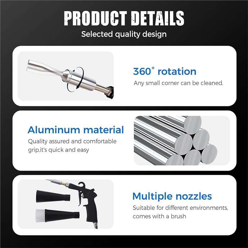 [B17B!】 Pneumatic Blow Out Too - Dryer Car Blower ulasan dan harga