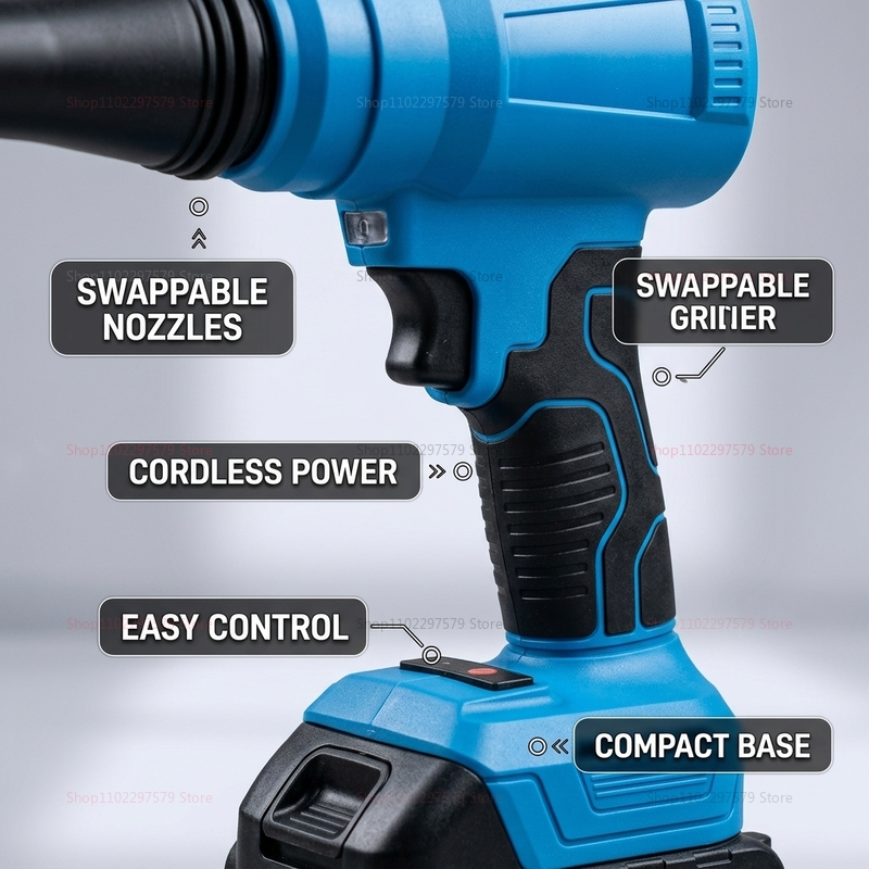 Brushless Turbojet Fan Cordles - Dryer Car Blower ulasan dan harga